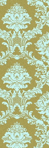 Vivid Damask in Gold I