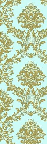 Vivid Damask in Gold II