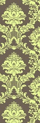 Vivid Damask in Green I