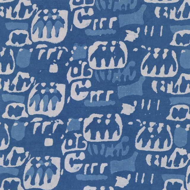 Blue Batik I