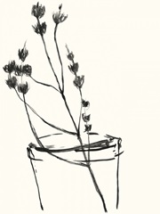 Naive Flower Sketch IV