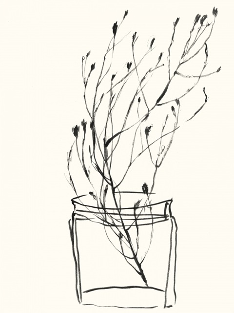 Naive Flower Sketch V
