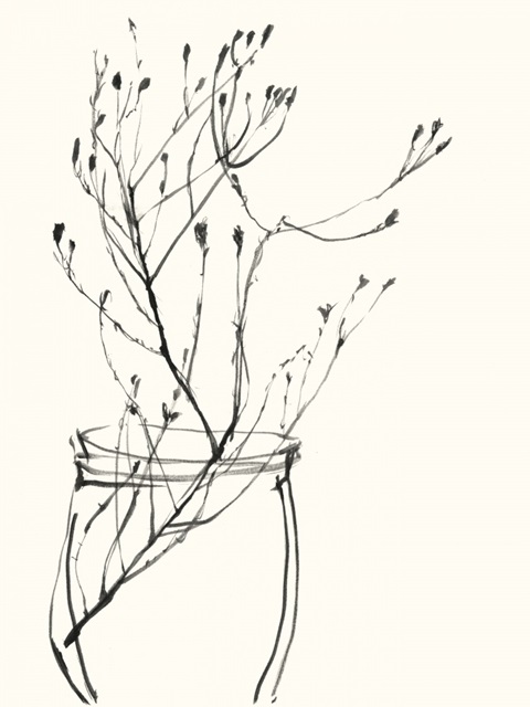 Naive Flower Sketch VI