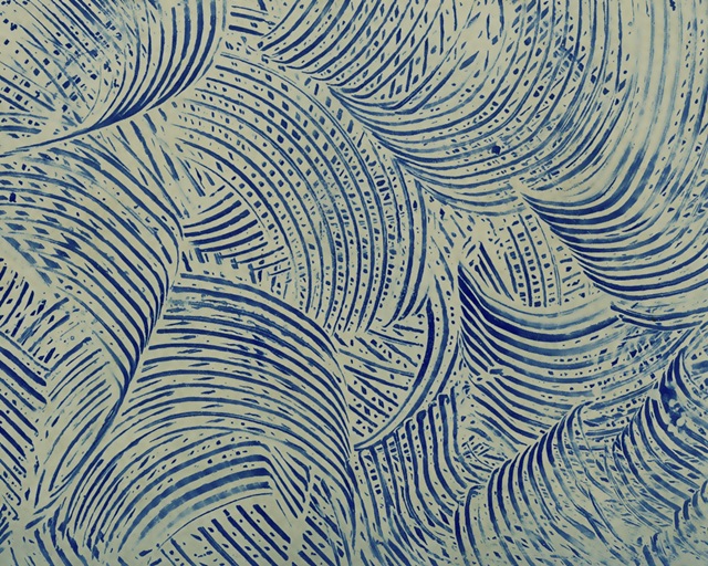 Textures in Blue V