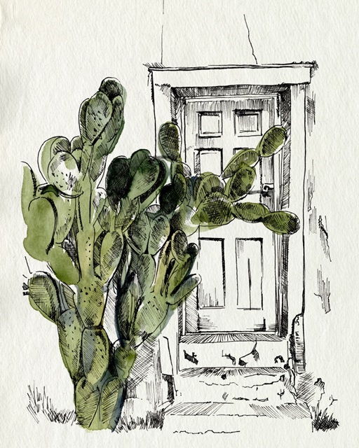 Cactus Door I