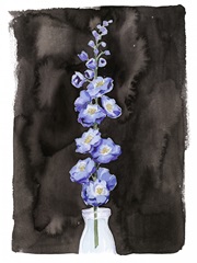 Blue Delphinium I