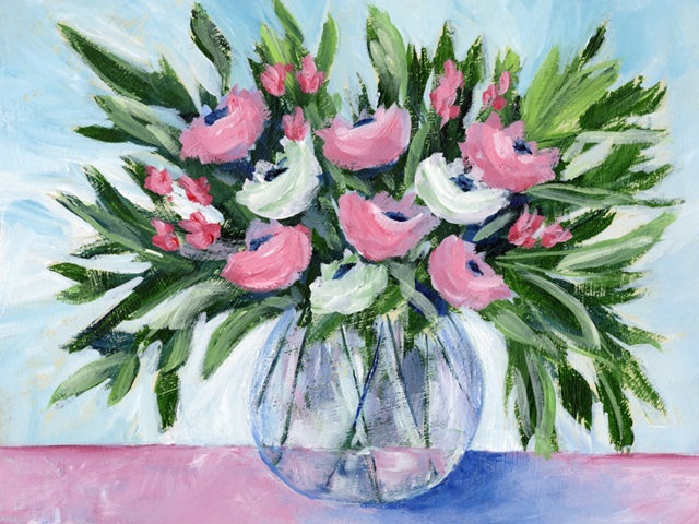 Rosy Bouquet I