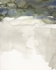 Watercolor Abstract Horizon III