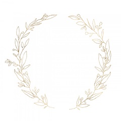 Wreath in Gold II