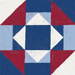Americana Patchwork Tile III