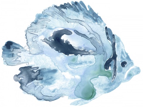 Blue Ocean Fish I