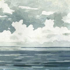 Textured Blue Seascape II