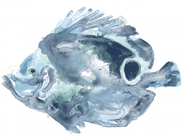 Blue Ocean Fish IV