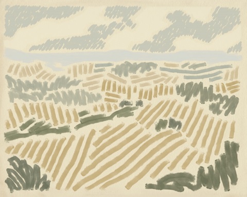 Paysage de Montpellier II