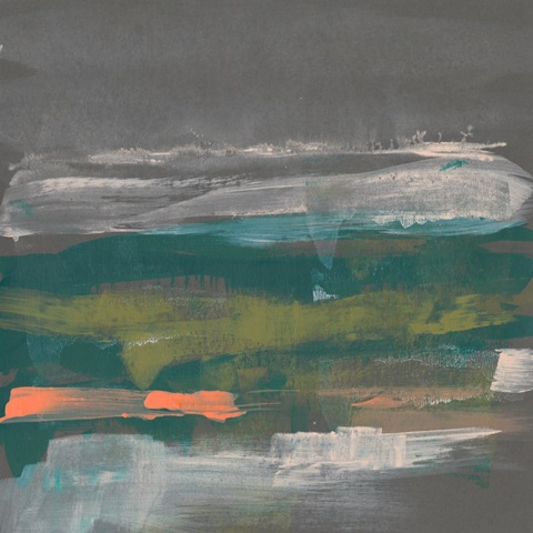 Emerald & Coral Glimpse II