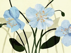 Blue Poppies I