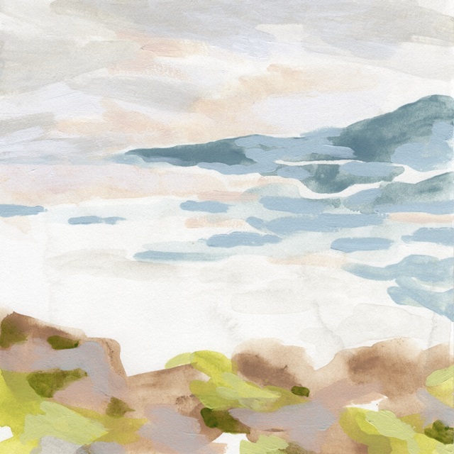 Pastel Shoreline II