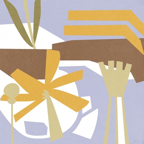 Lavenderland Pinwheel II