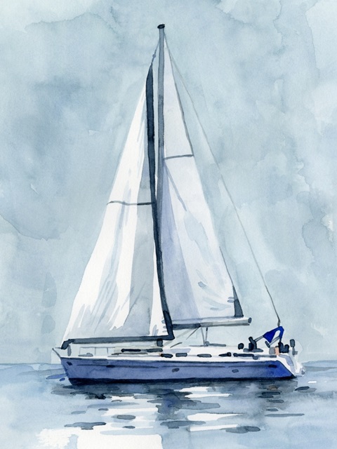 Lone Sailboat I