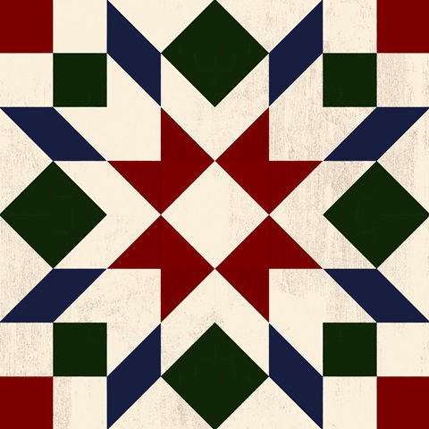 Christmas Barn Quilt II