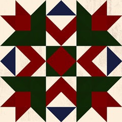 Christmas Barn Quilt III