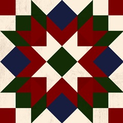 Christmas Barn Quilt IV