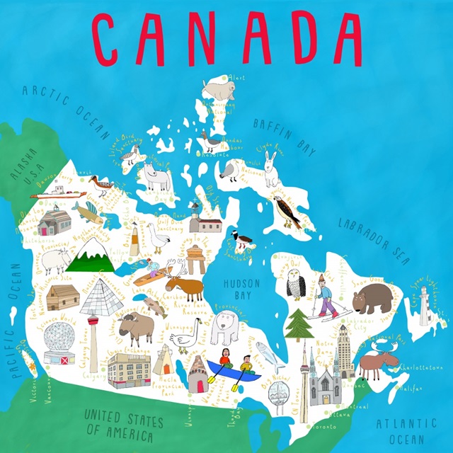 Illustrated Countries Canada