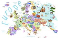 Illustrated Countries of Europe