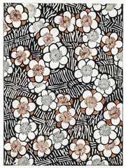 Vintage Woodblock Screen I