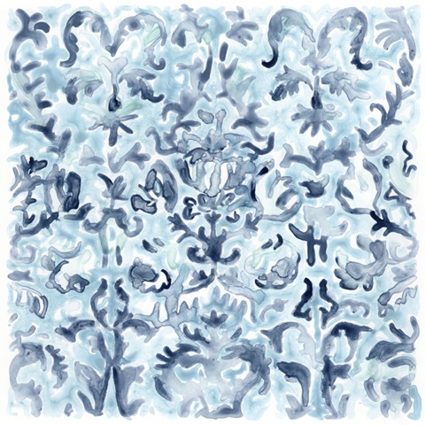 Azure Mosaic Tile III