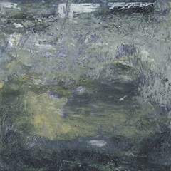 Encaustic Tile in Blue IV