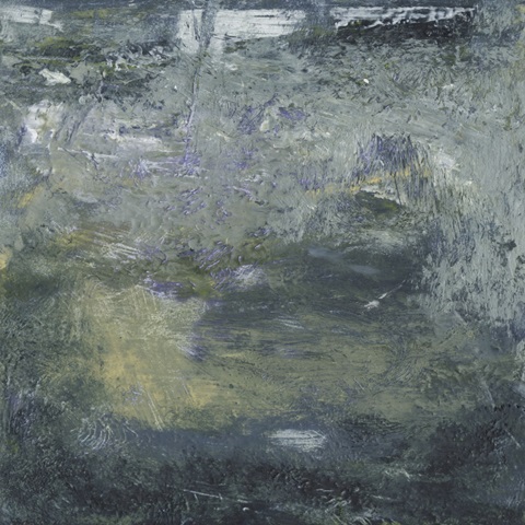 Encaustic Tile in Blue IV