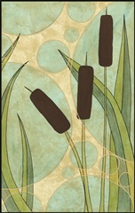 Tranquil Cattails III