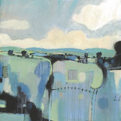 Abstract Shades of Blue II