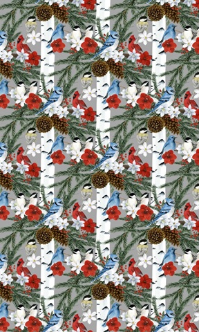 Birch Birds Collection E