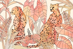 Blush Cheetah Collection A