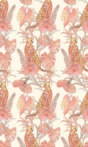 Blush Cheetah Collection E