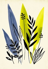 Dancing Leaf Collage Collection B