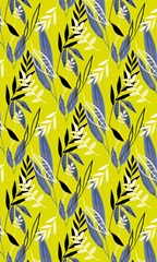 Dancing Leaf Collage Collection E