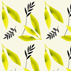 Dancing Leaf Collage Collection H