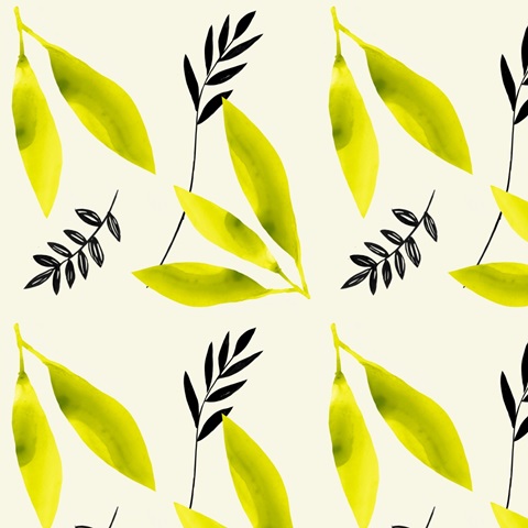 Dancing Leaf Collage Collection H