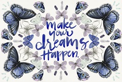 Butterfly Mandala Collection A