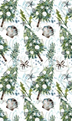 Coastal Christmas Shell Collection E