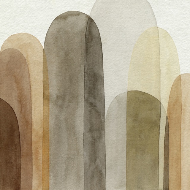 Desert Watercolor Arches I