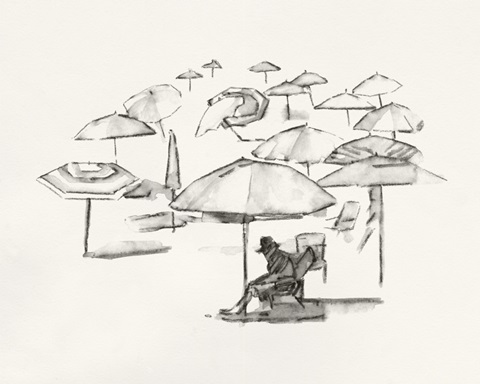 Rough Seaside Sketch II