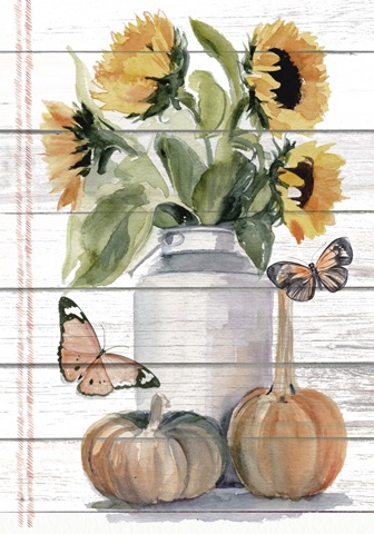 Autumn Sunflowers Collection B