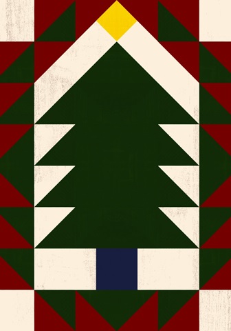 Christmas Barn Quilt Collection B