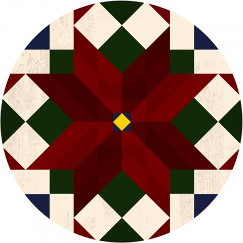 Christmas Barn Quilt Collection C