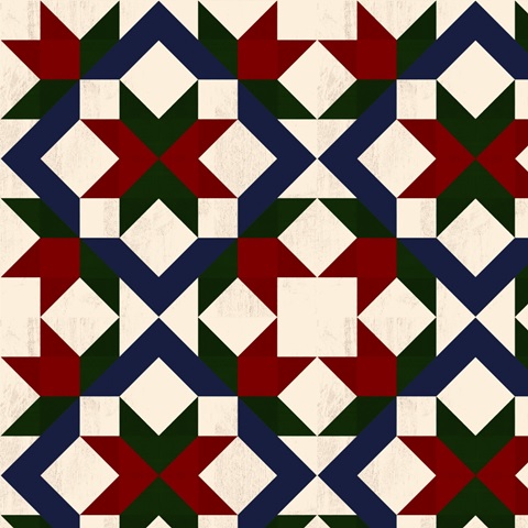 Christmas Barn Quilt Collection F
