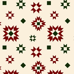 Christmas Barn Quilt Collection H